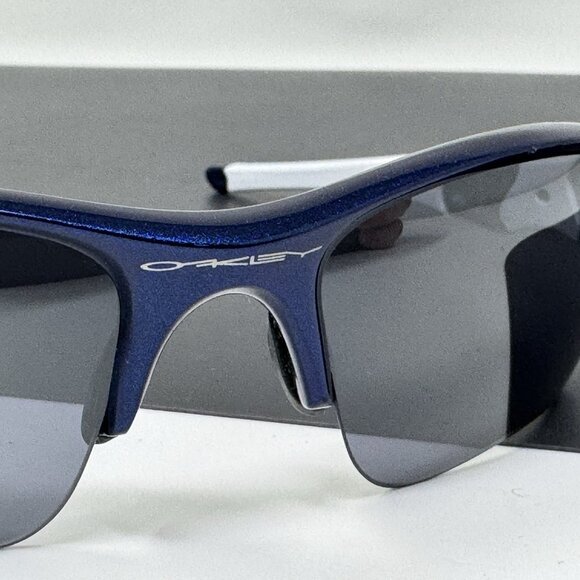 Oakley Sunglasses Flak Jacket XLJ 03-931 Team Navy Blue w/ Black Iridium - Picture 6 of 15